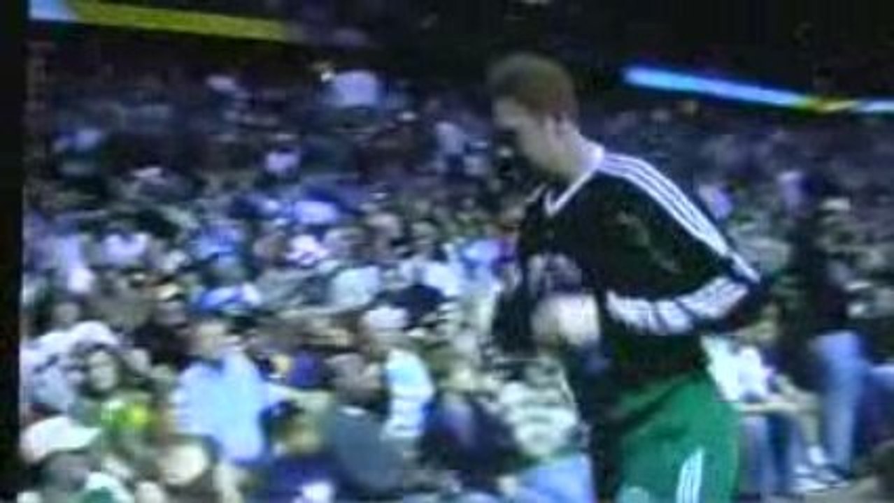 Johan Petro KO'd Brian Scalabrine