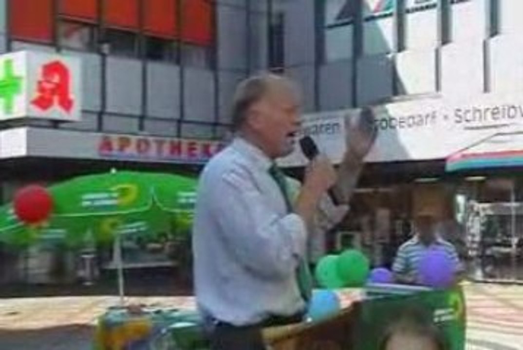 Rede von Jürgen Trittin im Wahlkampf - 19.8.09