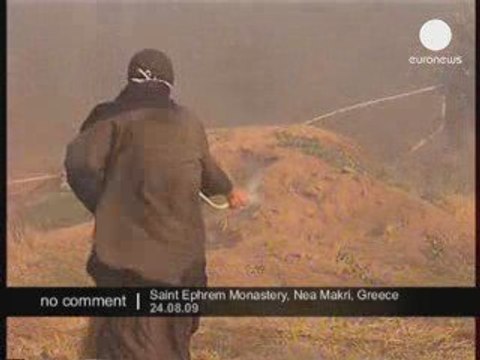 Les Grecs vienent à bout des flammes