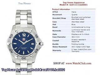 Tag Heuer Aquaracer Watches