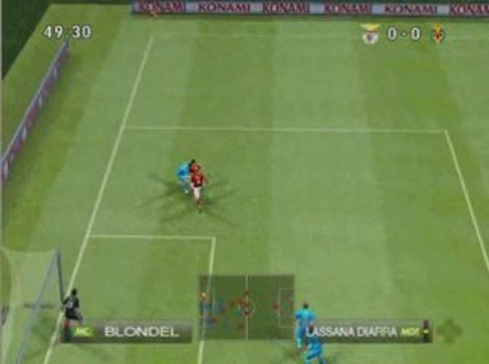 Benfica 1 - 0 Villareal