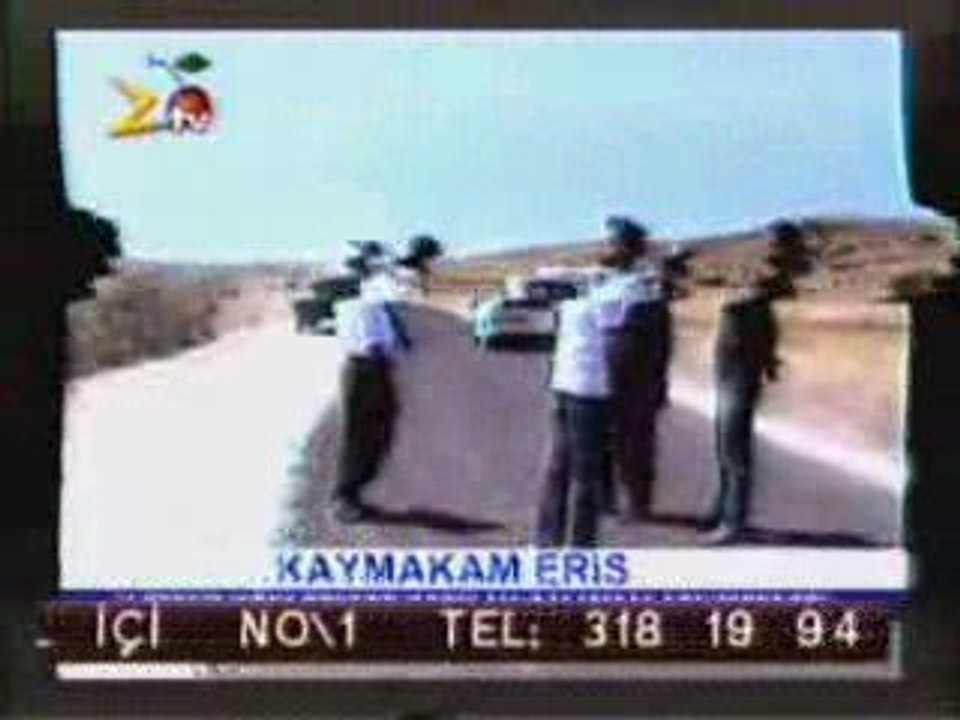 ZİLE KAYMAKAMI ERİŞ KÖY YOLLARINI DENETLEDİ www.zileweb.com