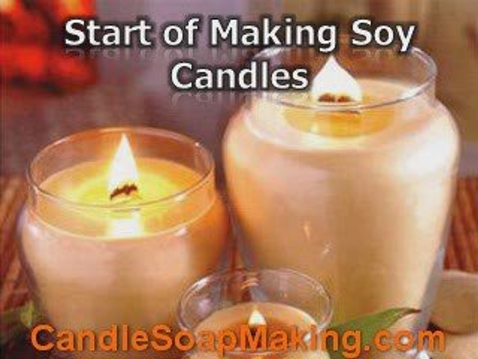How To Make Soy Candles - Easy Soy Candles Making Guide