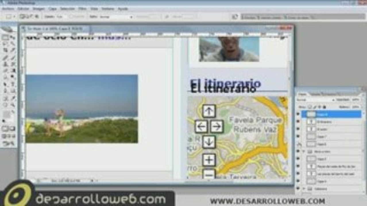 Rediseño creativo de una web con Photoshop