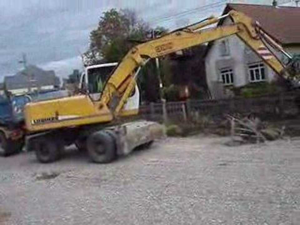 Travaux Tram - Train à Mulhouse Dornach