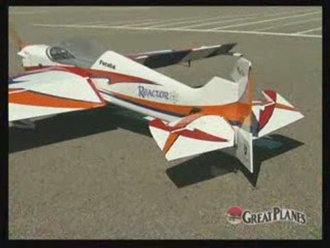 Great Planes 1.60-50cc Reactor ARF