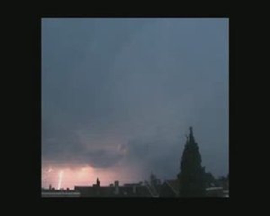 Orage du 2O Août 2009 en région Liégeoise