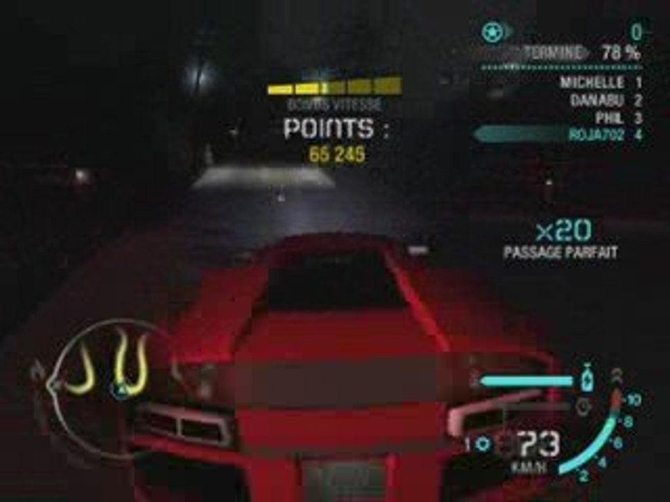 Drift en Murcielago - NFS Carbon