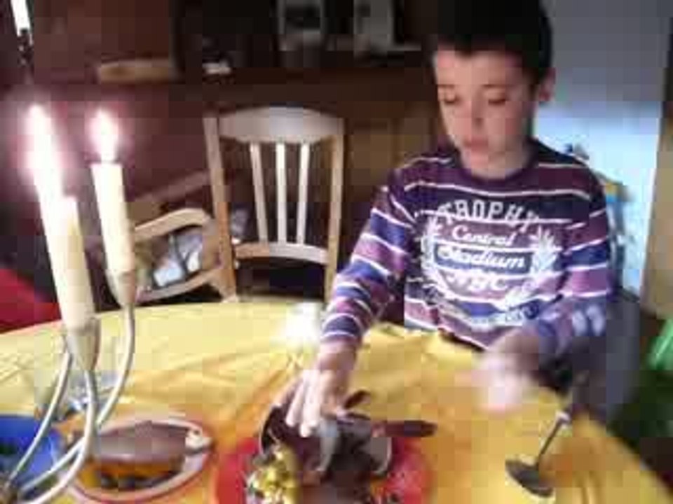 jeu de masacre d'oeufs en chocolat