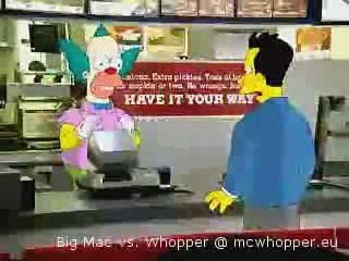 The Simpsons Movie Burger King Ad