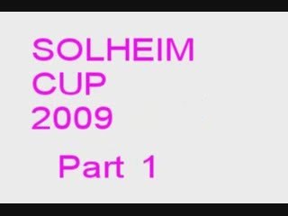 LPGA Solheim cup 09 Part 1 Aout09