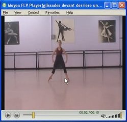 2-5 glissades devant derriere under and over