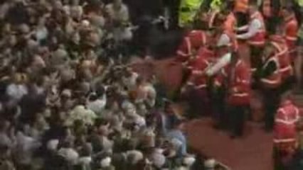 Large Scale Violences At West Ham Vs Millwall