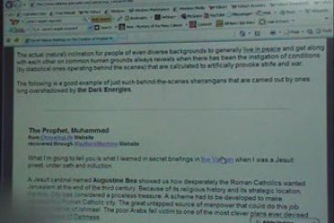 Bullshit World Religions Roman Catholicism Islam Judaism pt1