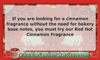Best Red Hot Cinnamon Fragrance For Candle Scents Use