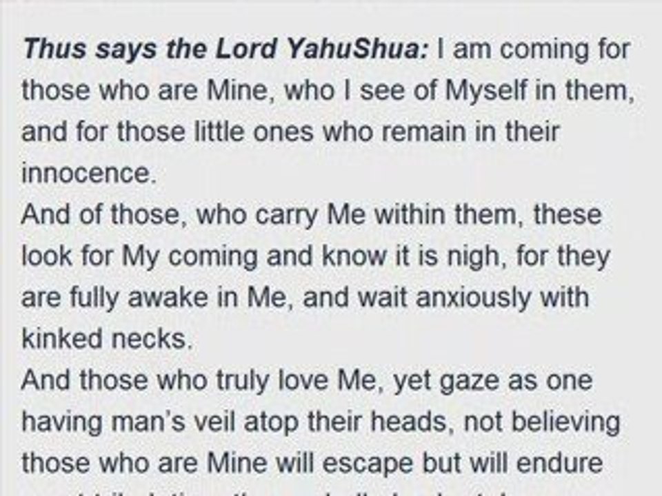 #10 Must one believe in the Rapture to be Raptured? ...