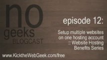 [nogeeks] Blogcast :: Multiple Websites on 1 Hosting Account
