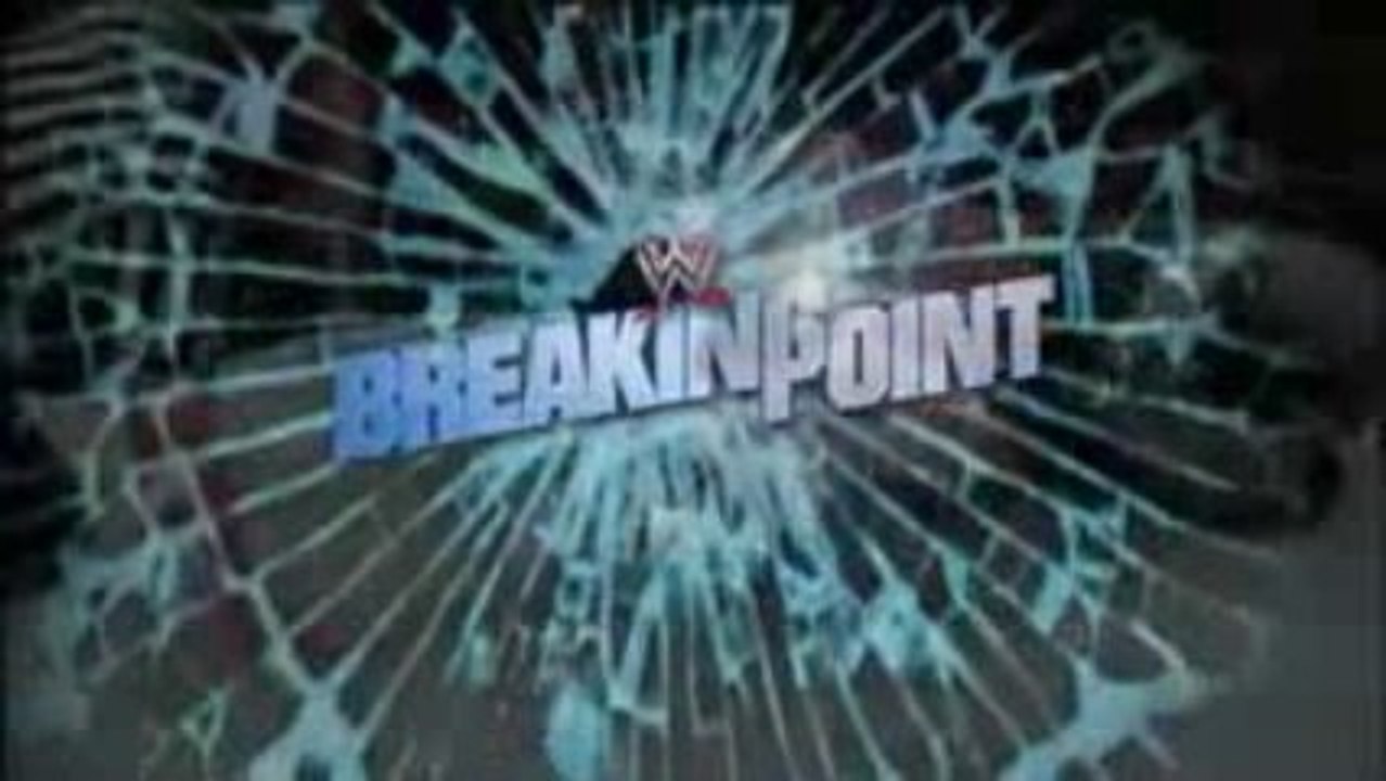 WWE Breaking Point 2009 promo