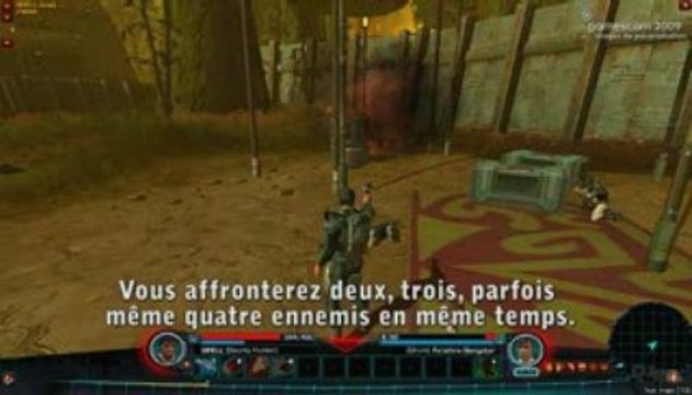 Star Wars The Old Republic : GamesCom 09 Gameplay part 1/2