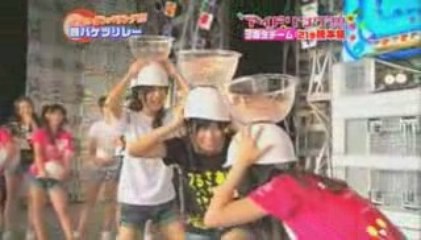 Idoling!!! diary 090826a Head bucket brigade