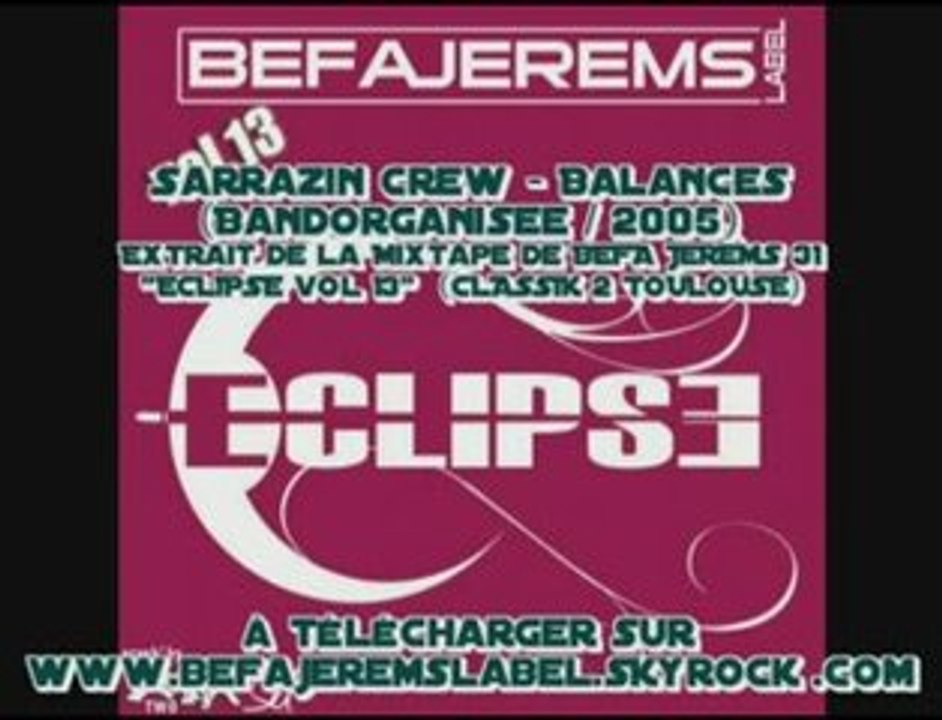 Sarrazin Crew - Balances