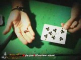 tour de magie : evasion de carte sur www.xtremillusion.com