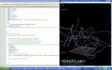 GeeXLab NetworkX test