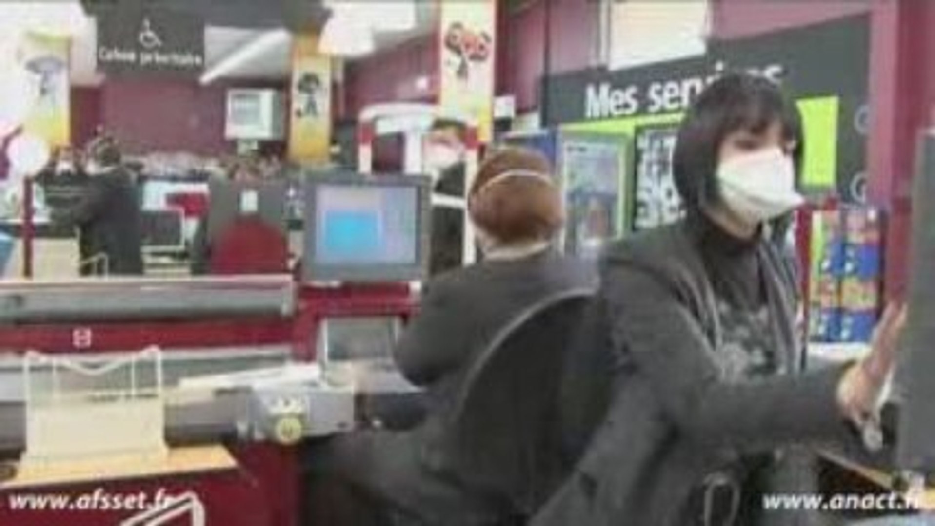 Faire face à des situations de travail inédites : l'exemple d'un supermarché en cas de pandémie grippale