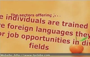 Requirments of Foreign Languages Experts