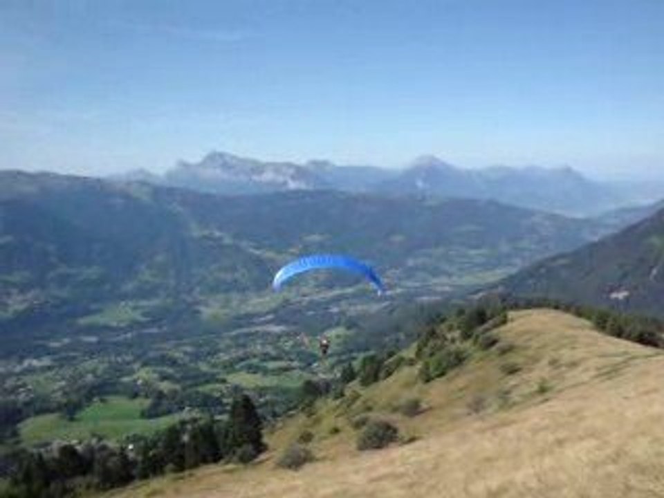 Parapente Samoëns aout 2009
