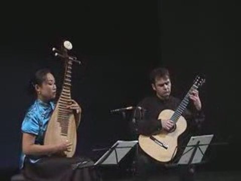 Liu Fang: musique traditionnelle irlandaise: pipa et guitare