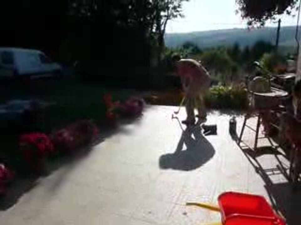 leçon de mini golf