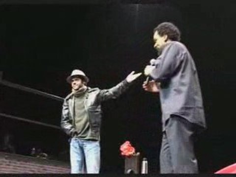 Jamel Debbouze Soutient Dieudonné Au Zenith (12 2004)
