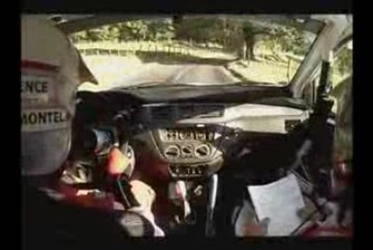 Rallye chambost 2009 Mitsu Evo 8 S RAYMOND / F GUILLARME