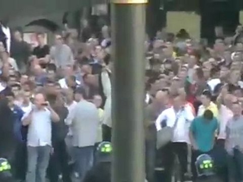 Hooligans West Ham Millwall 25/08/2009