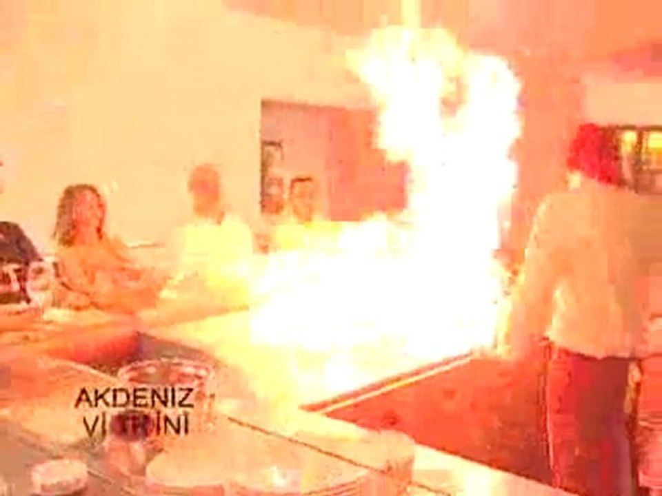 Akdeniz Vitrini Rixos Sungate'de Teppenyaki başında