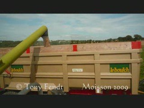 Moisson 2009 En Claas Dominateur 108 S Par Tony Fendt
