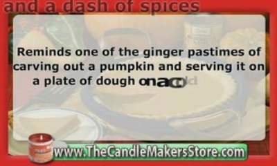 Pumpkin Pie Fragrance For Candles