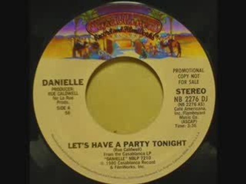 70's disco music Danielle - Lets have a party tonight (1979)