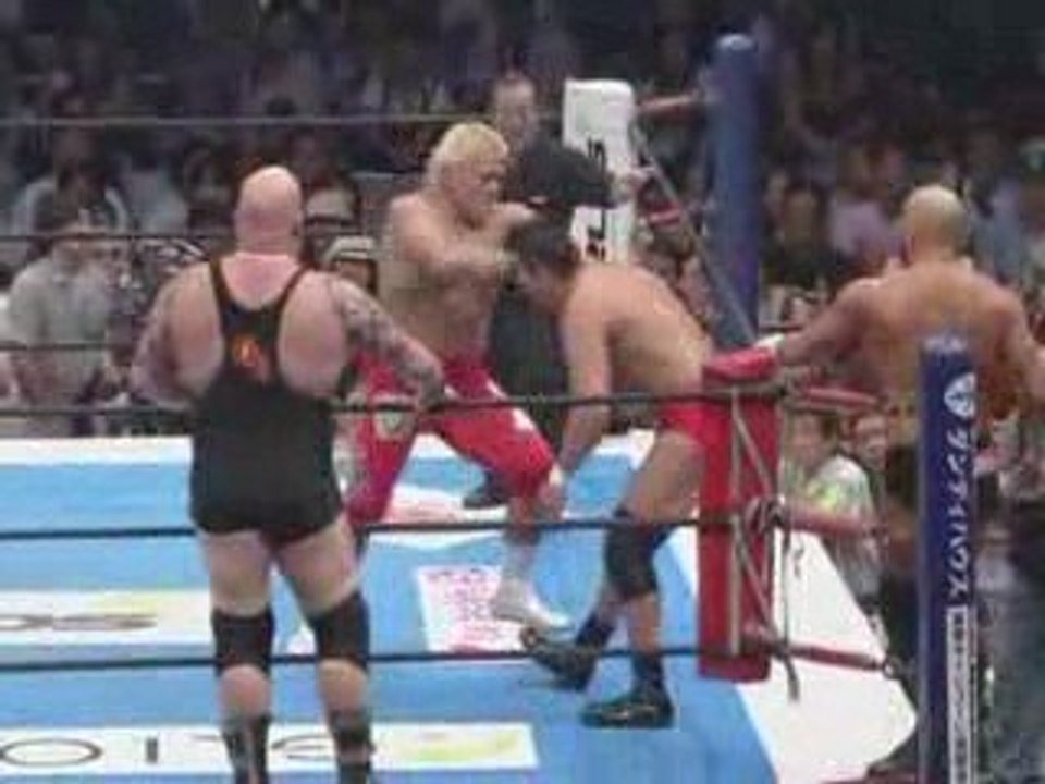 T.Yano,G. Bernard,K.Anderson vs Manabu,T.Omori,Koji Kanemoto