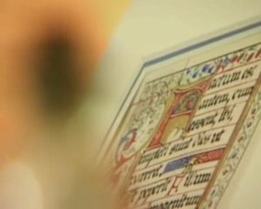 Le "Scriptorium saint Luc" lors d'Historissimo à Pontoise