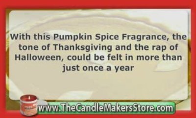 Pumpkin Spice For Candle Scents