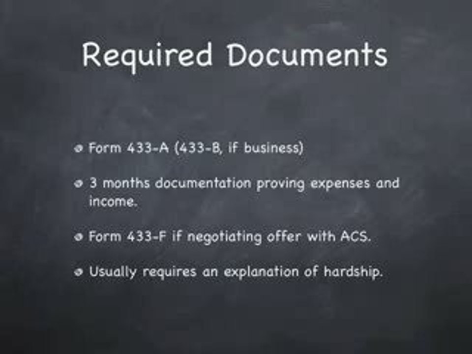 Do I qualify for IRS Hardship status?