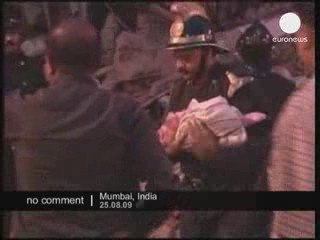 Inde, sauvetage d'un bébé âgé d'un mois