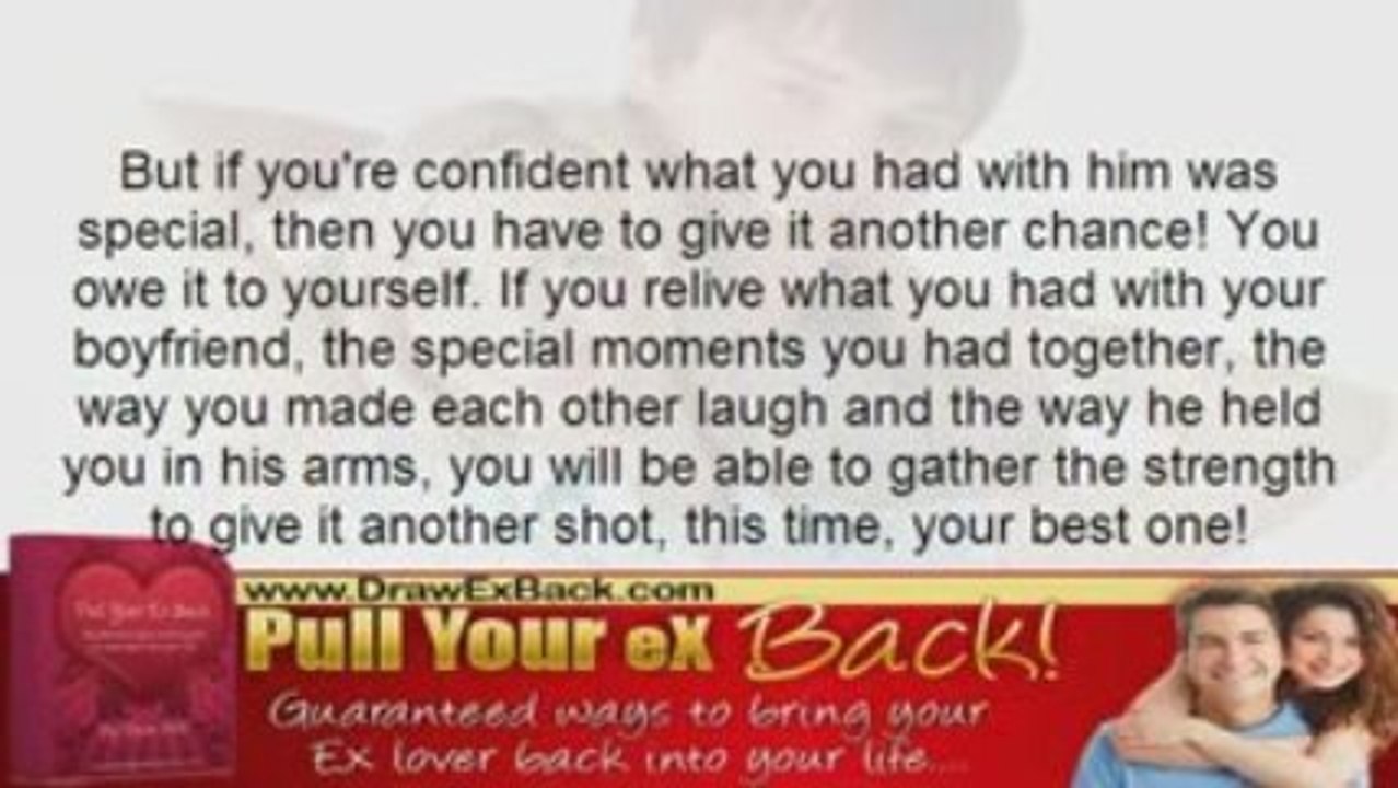 How To Get Your Boyfriend Back  Deadly Mistakes To Avoid