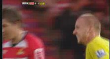 O'Hara Goal Doncaster v Tottenham 26th August 2009