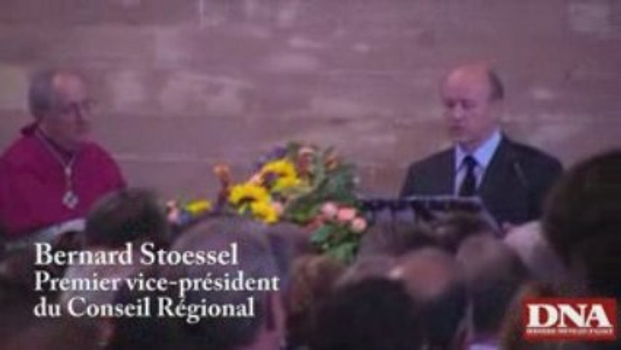 Hommage solennel à Adrien Zeller, Cathédrale de Strasbourg