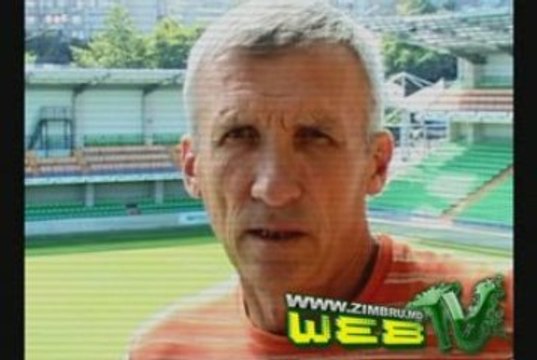 Interviu cu Gheorghii Sajin in ajunul meciului cu Dinamo