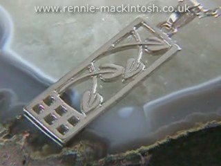 Silver Charles Rennie Mackintosh Pendant DWA186