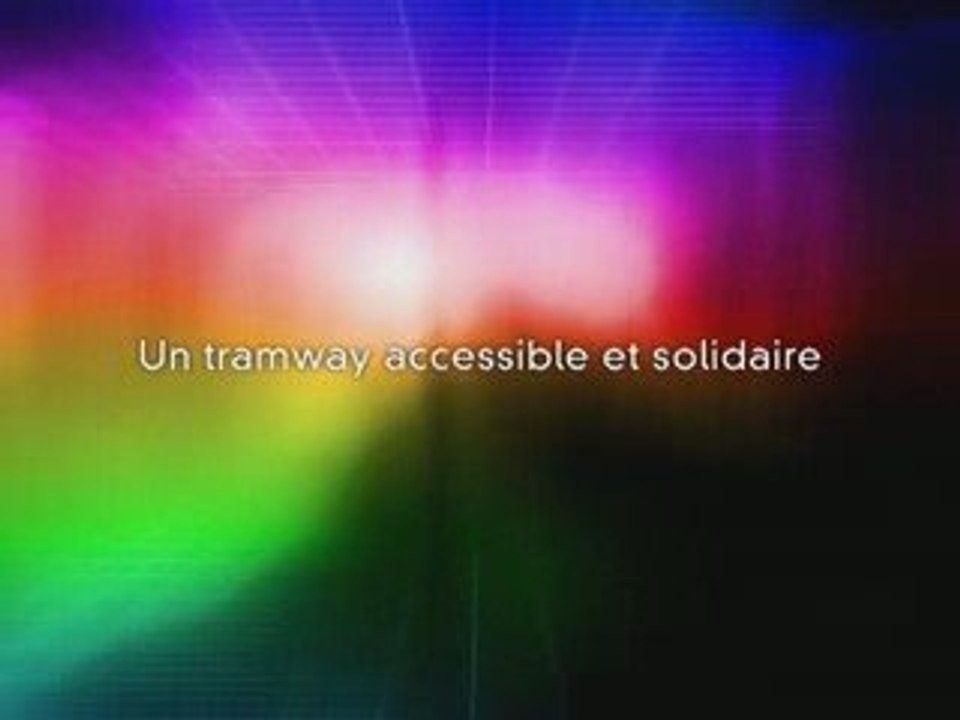 Un tramway accessible et solidaire (LSF)
